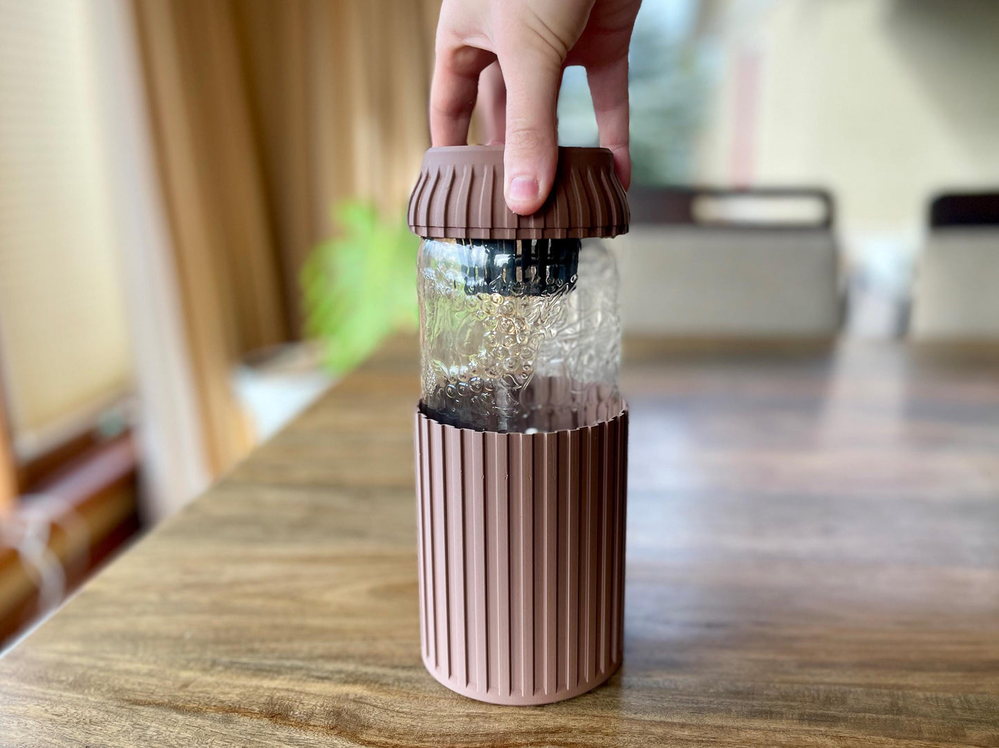 Mason Jar Cover for Kratky Hydroponics