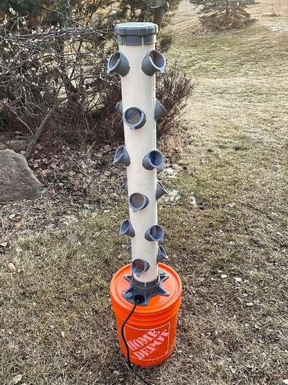 HydroSnap Tower Cap with Nutrient Diffuser