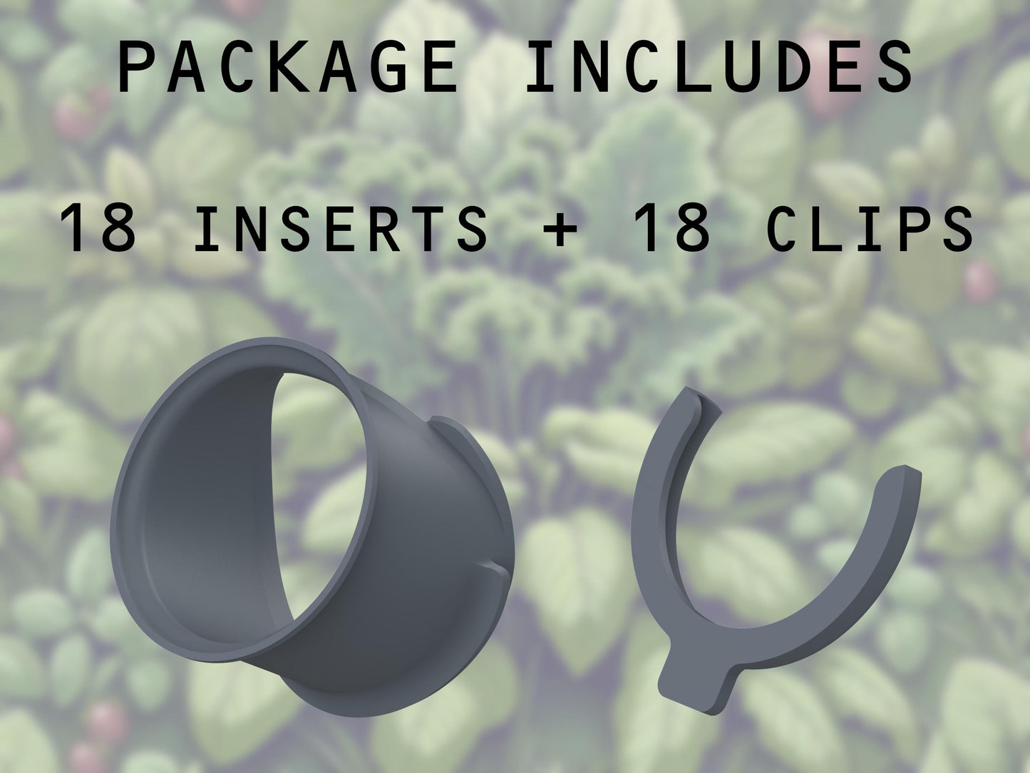 HydroSnap Tower Inserts & Clips - 2" (18 Pack)